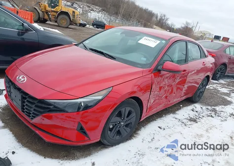 2022 Hyundai Elantra Sel z USA, uszkodzony, nr VIN 5NPLS4AG6NH080831